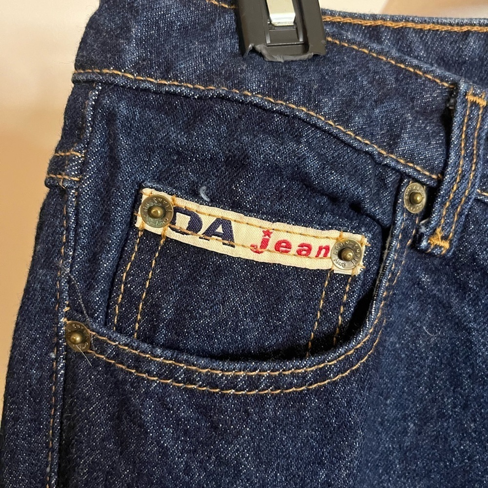 Vintage Y2K OA Jeans Dark Wash Bootcut – Made in Mexico size 7 - Picture 5 of 6